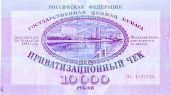 Privatisierung in Russland - 