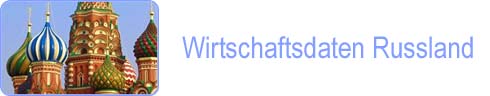 Wirtschaftsdaten Russland