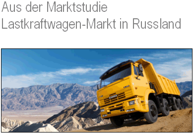 LKW, Russland, Studie, Kipper, Nutzfahrzeuge, Struktur, Marktforschung, Marktstudie, NFZ, Markt, Daten